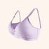 Lavender bamboo bra, eco-friendly and comfortable, offering soft texture and excellent breathability for everyday wear.