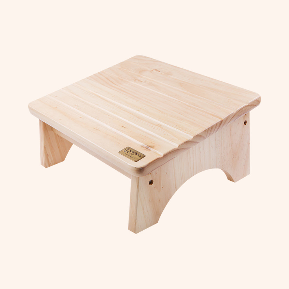 Eco-friendly Wooden foot stool for breastfeeding